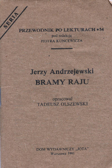 Przewodnik po lekturach:  - Kuncewicz Piotr Red.